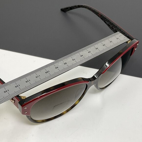 Dior Diorvonvoyage LZ0JS Red Sunglasses Frame Only SCRATCHED LENSES